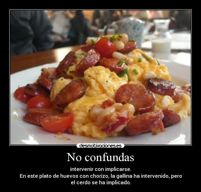No confundas - 