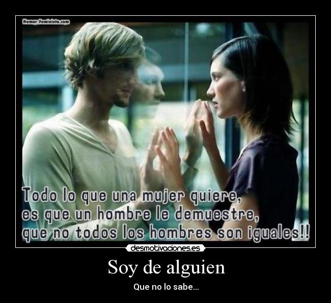 Soy de alguien -