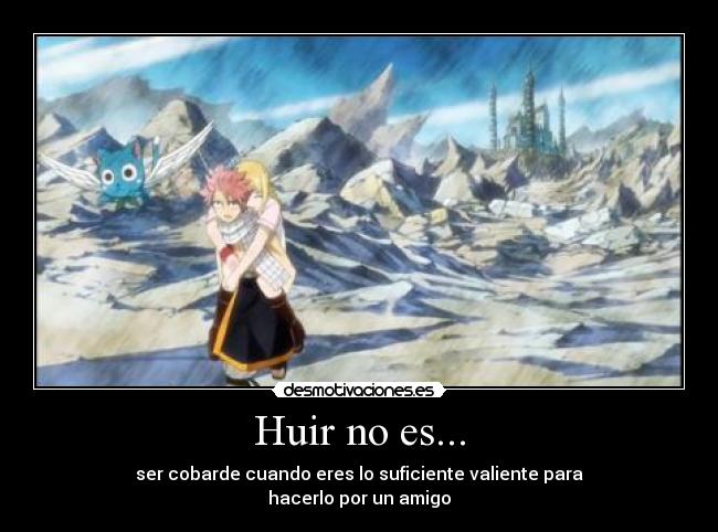 carteles fairy tail anime manga natsu lucy happy nalu desmotivaciones
