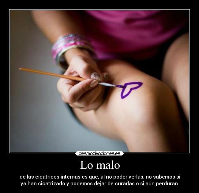 Lo malo -