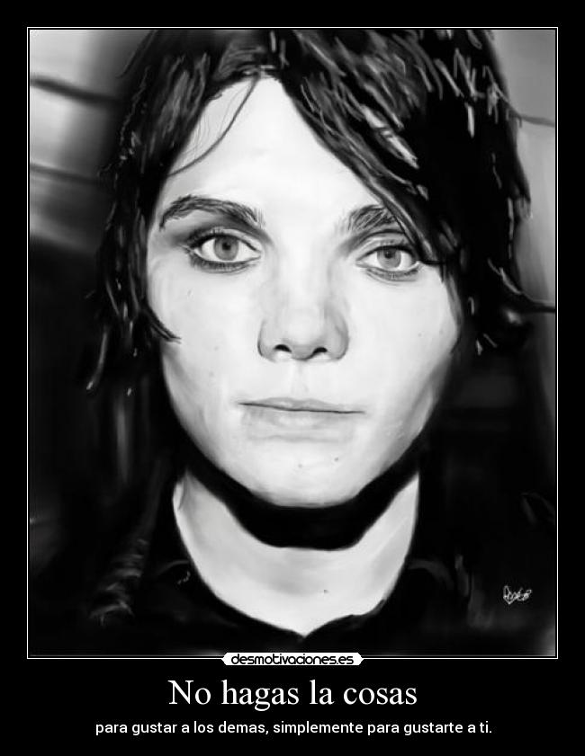 No hagas la cosas -
