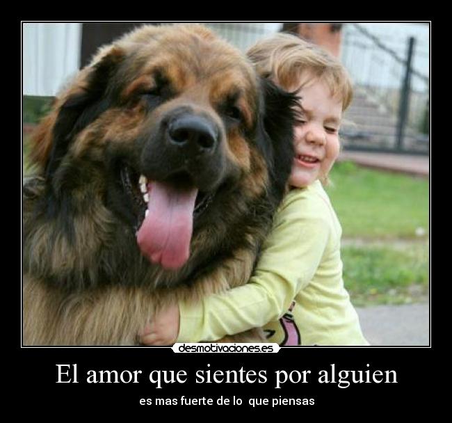 El amor que sientes por alguien - es mas fuerte de lo  que piensas