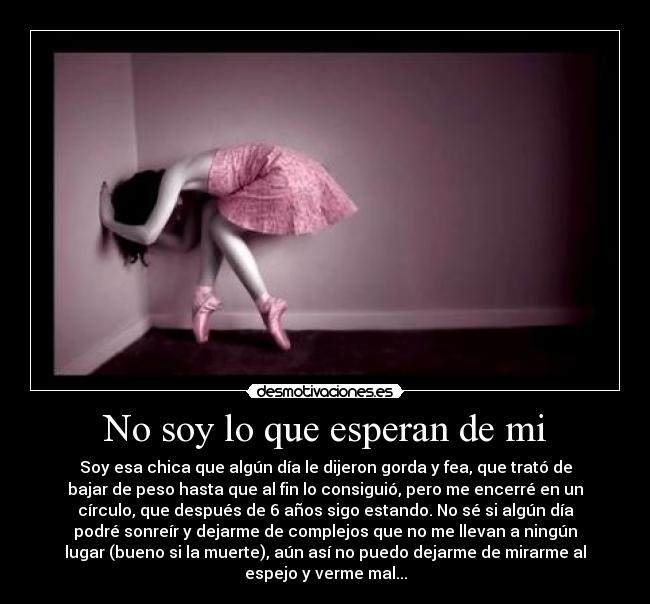 No soy lo que esperan de mi - 