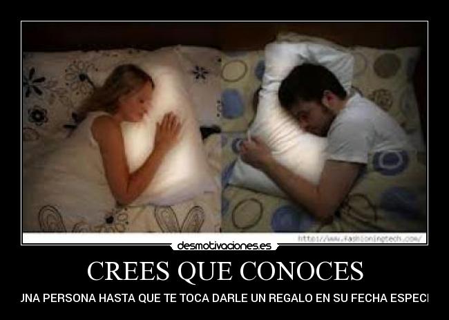 CREES QUE CONOCES - 