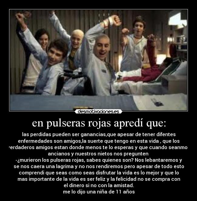 carteles pulseras rojas desmotivaciones