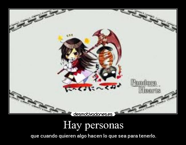 Hay personas -