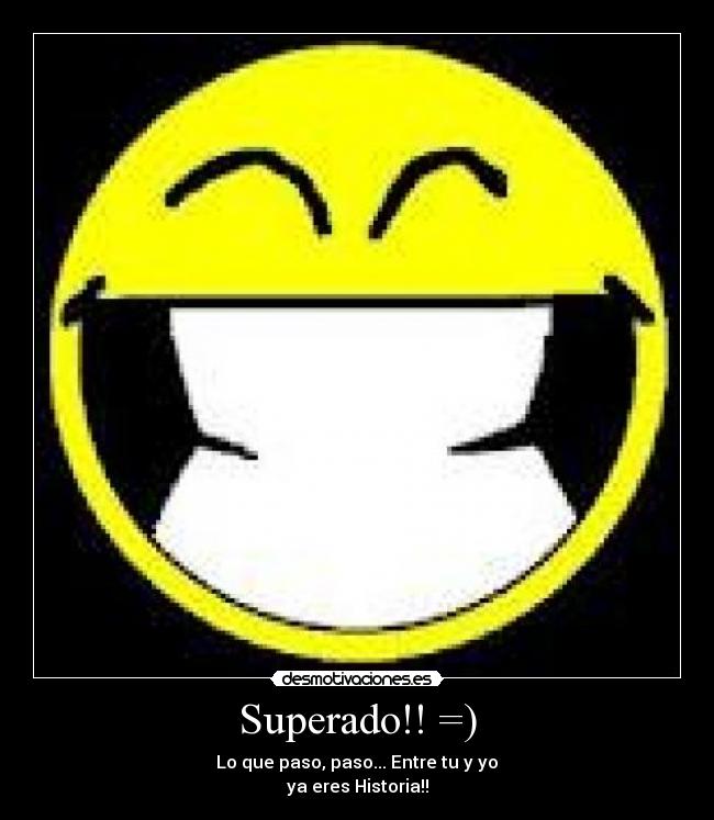 Superado!! =) -