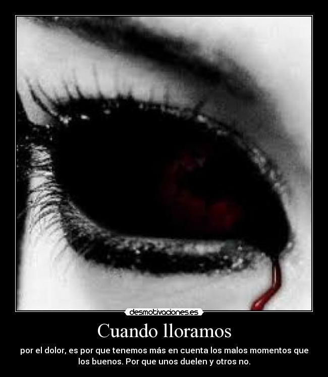 Cuando lloramos -