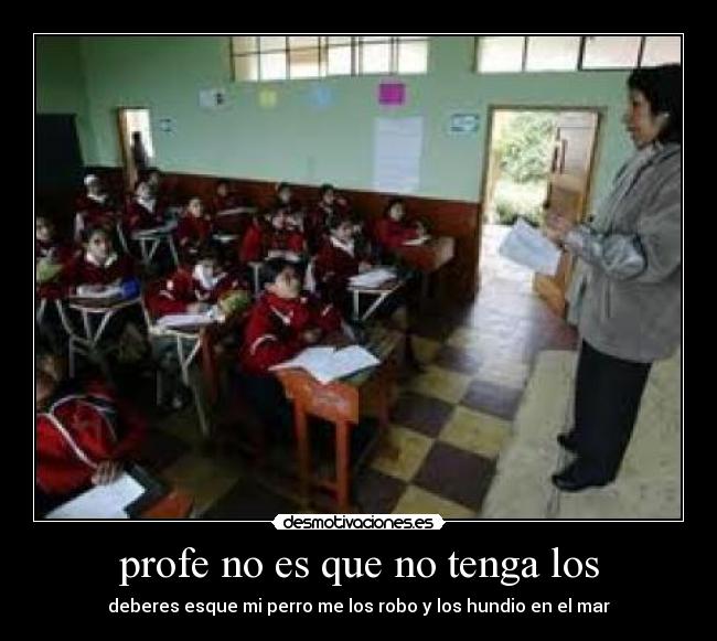 carteles profe desmotivaciones