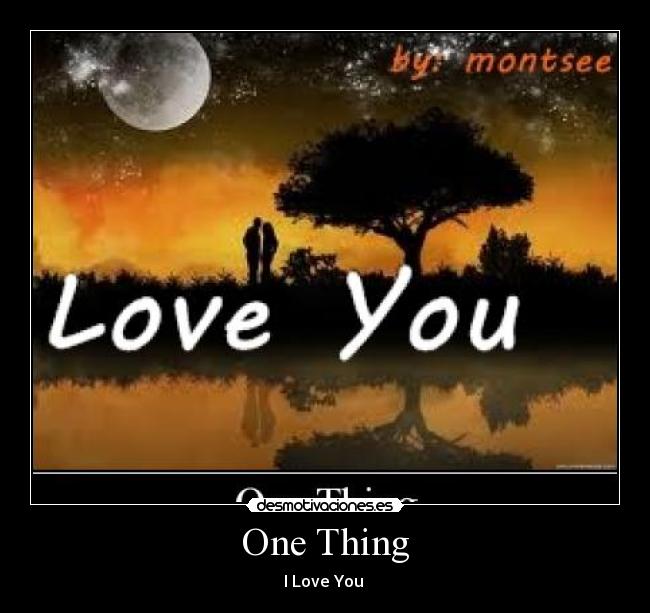 One Thing - 