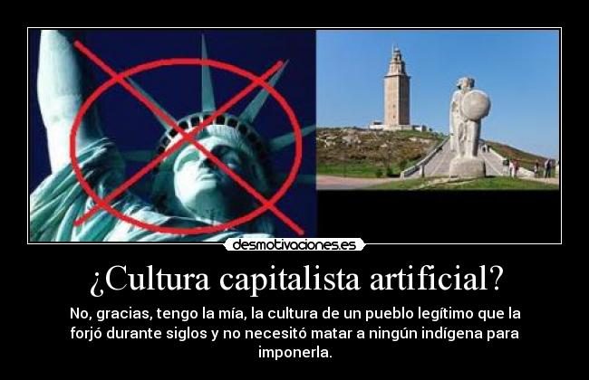 ¿Cultura capitalista artificial? -