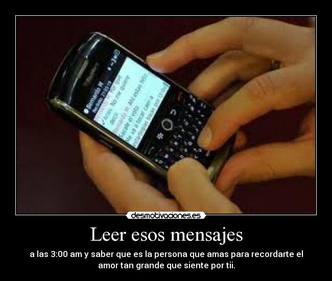 Leer esos mensajes - 