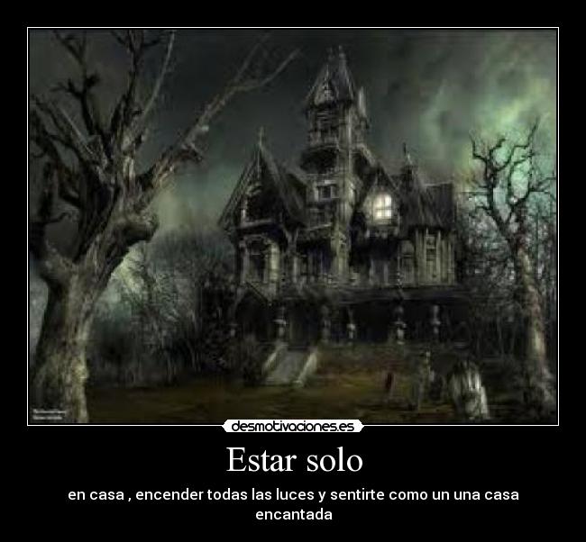 Estar solo -