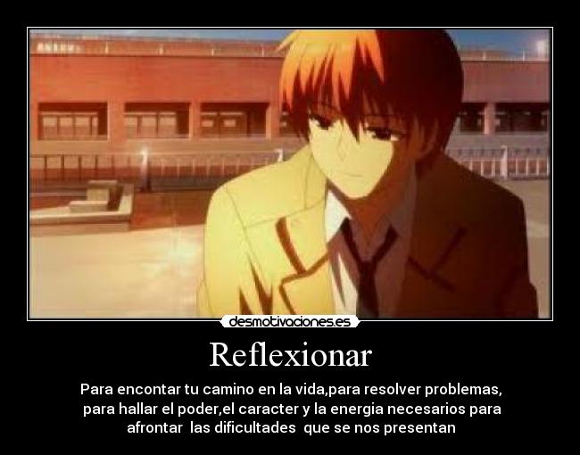 carteles reflexionar angel beast anime otaku desmotivaciones