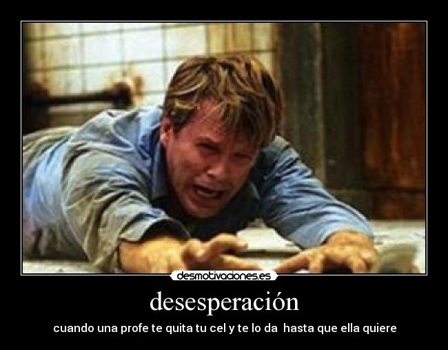 desesperación - 