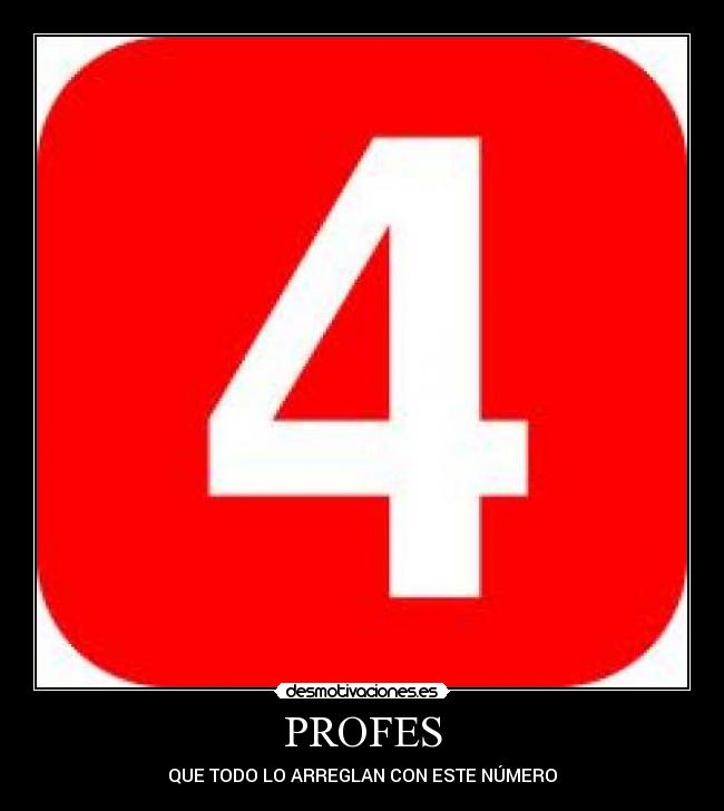 carteles cuatro desmotivaciones