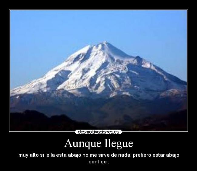 Aunque llegue - 