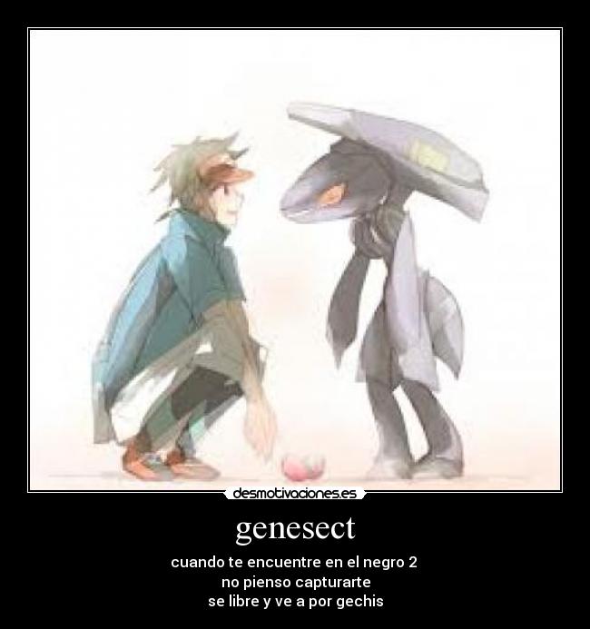 carteles pokemon negro genesect kabuto desmotivaciones