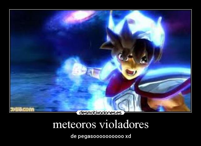 meteoros violadores -