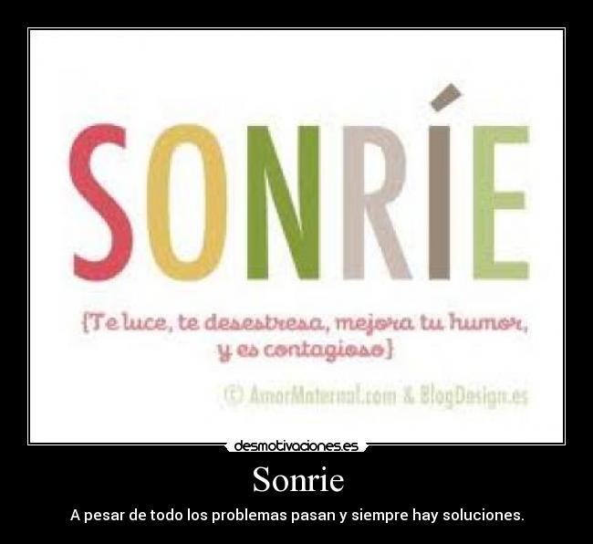 carteles sonrie desmotivaciones