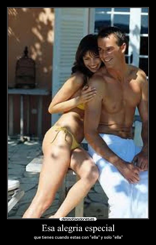 Esa alegria especial -