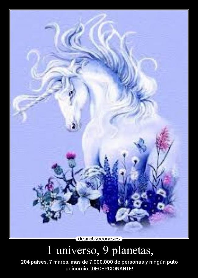 1 universo, 9 planetas, - 