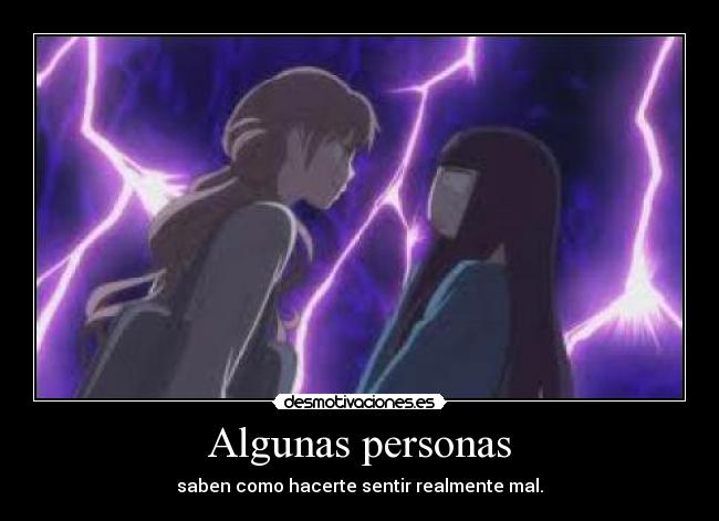 Algunas personas -