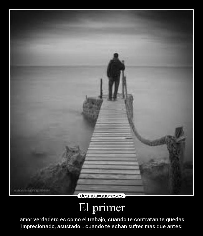 El primer -