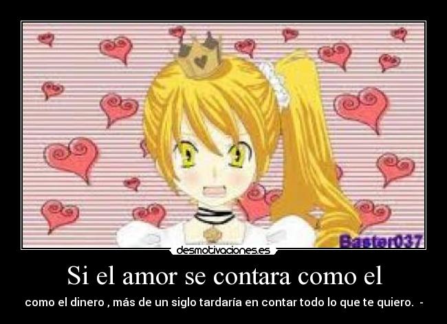 Si el amor se contara como el - 