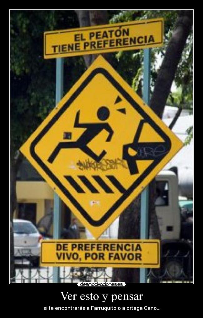 Ver esto y pensar - si te encontrarás a Farruquito o a ortega Cano...