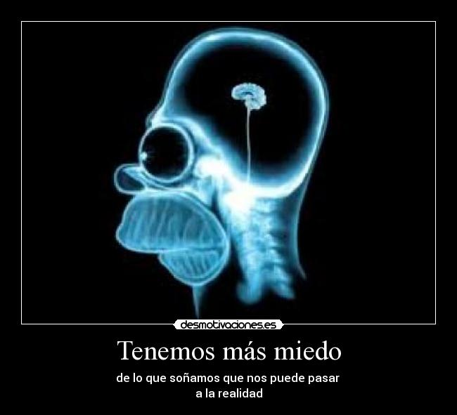 Tenemos más miedo - 