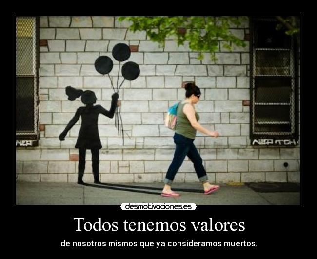 Todos tenemos valores - 