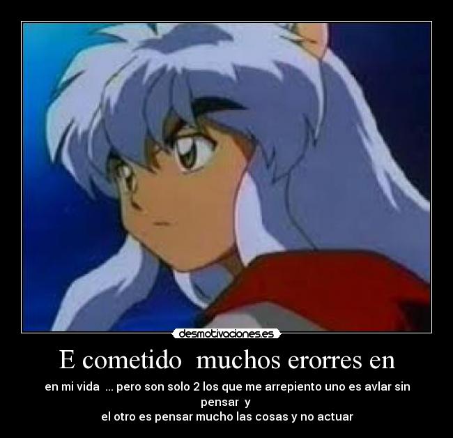 carteles inuyasha desmotivaciones