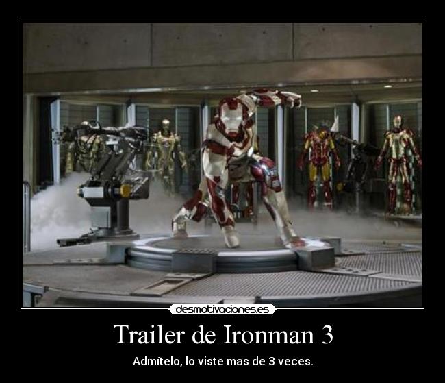 Trailer de Ironman 3 -