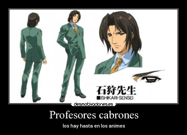 carteles yumeria anime profesores desmotivaciones
