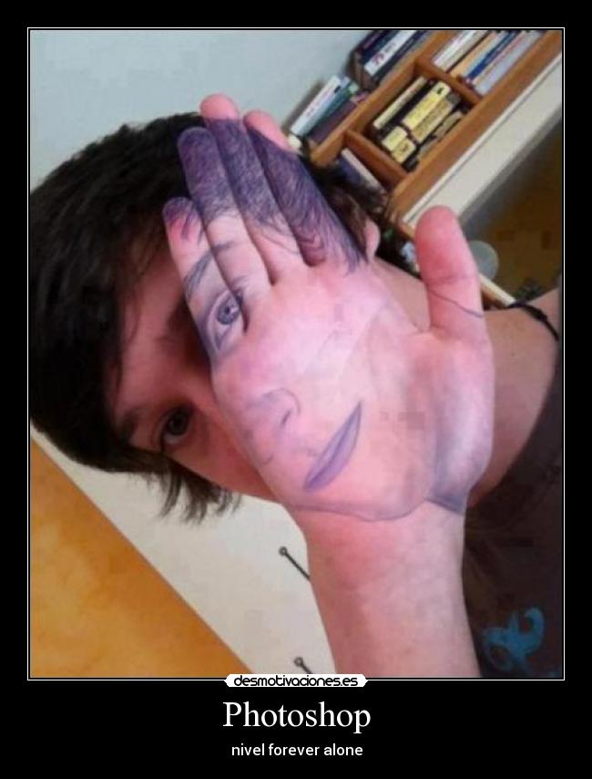 Photoshop - nivel forever alone