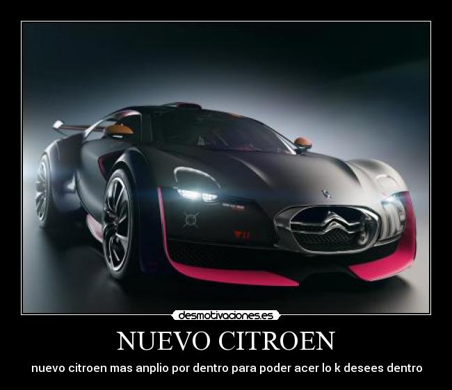 NUEVO CITROEN - nuevo citroen mas anplio por dentro para poder acer lo k desees dentro