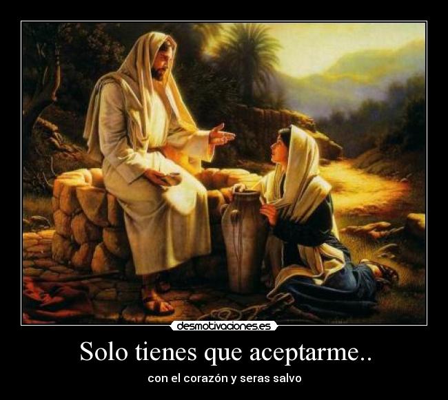 Solo tienes que aceptarme.. -