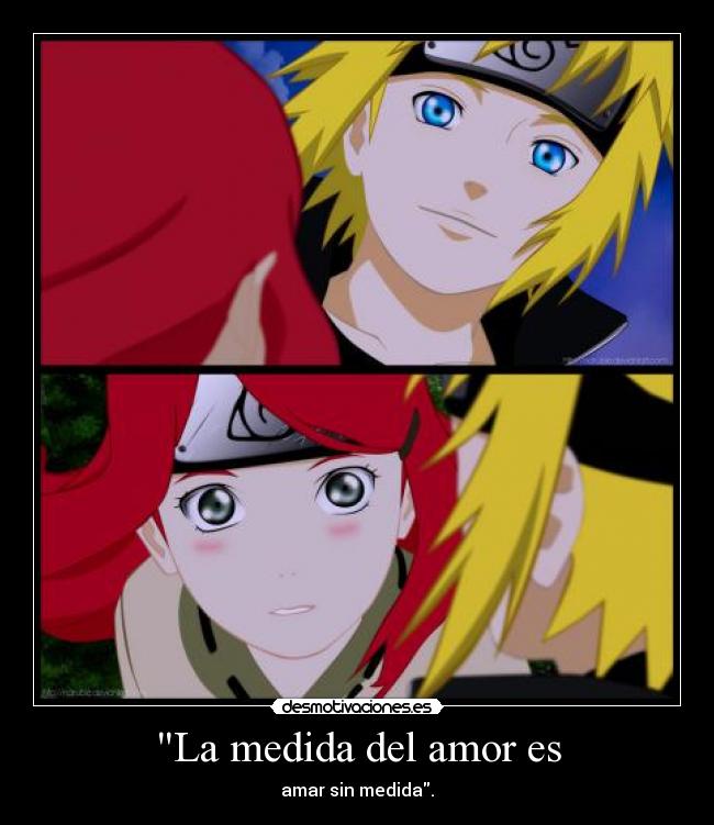 La medida del amor es - amar sin medida.