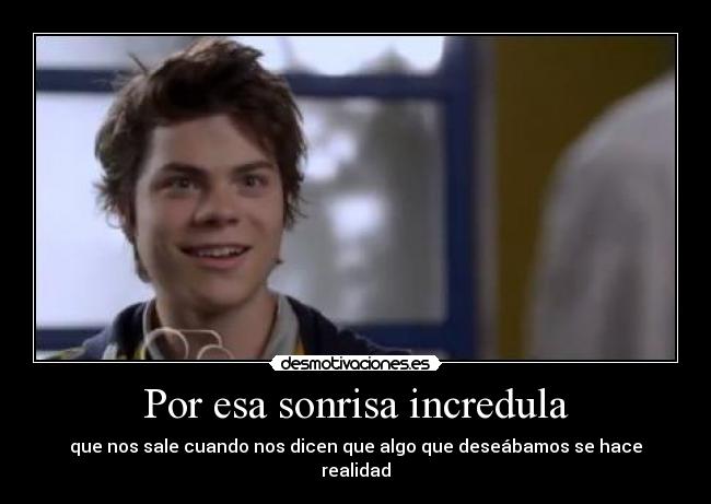 carteles sonrisa sonrisa deseo felicidad creerselo desmotivaciones