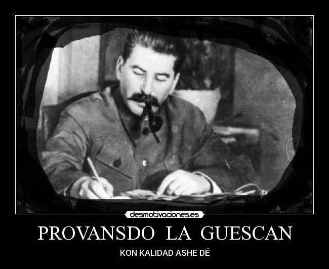 PROVANSDO LA GUESCAN - KON KALIDAD ASHE DÉ