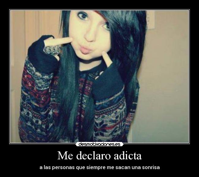 carteles declaro adicta desmotivaciones