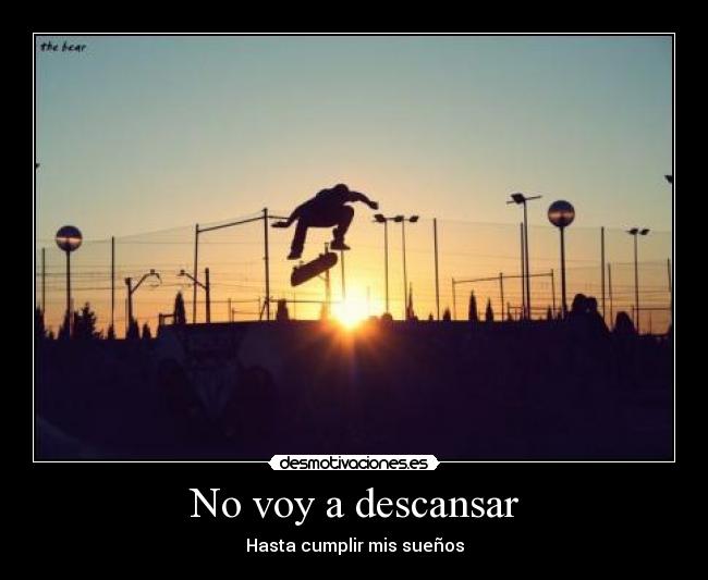 No voy a descansar - 