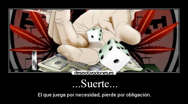 carteles suerte desmotivaciones