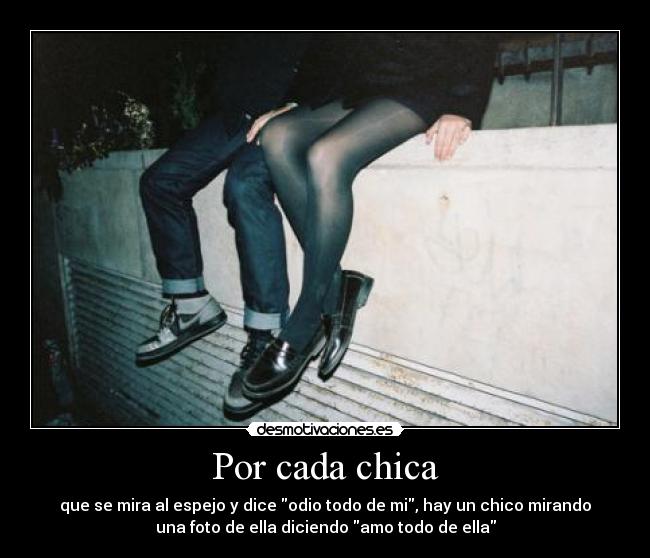 Por cada chica -