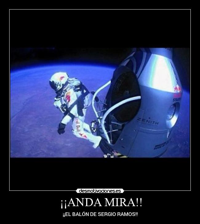 ¡¡ANDA MIRA!! - ¡¡EL BALÓN DE SERGIO RAMOS!!