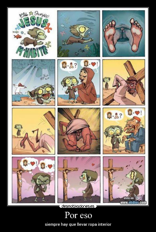 Por eso - siempre hay que llevar ropa interior