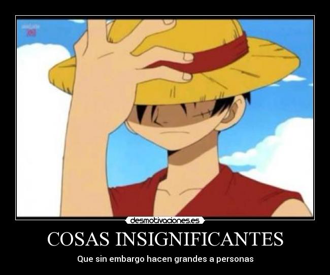 carteles one piece luffy desmotivaciones