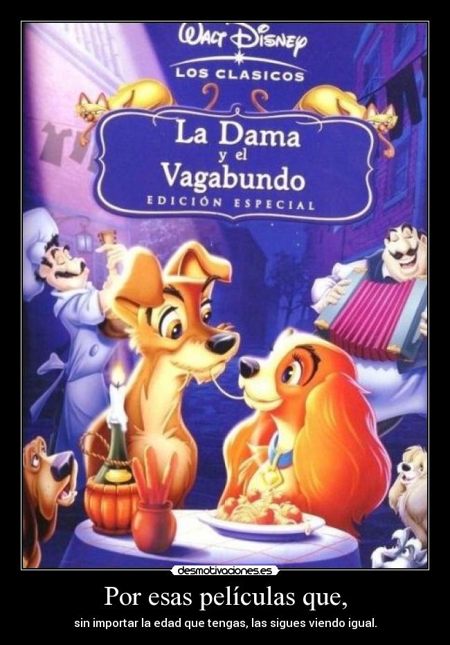 Por esas películas que, -