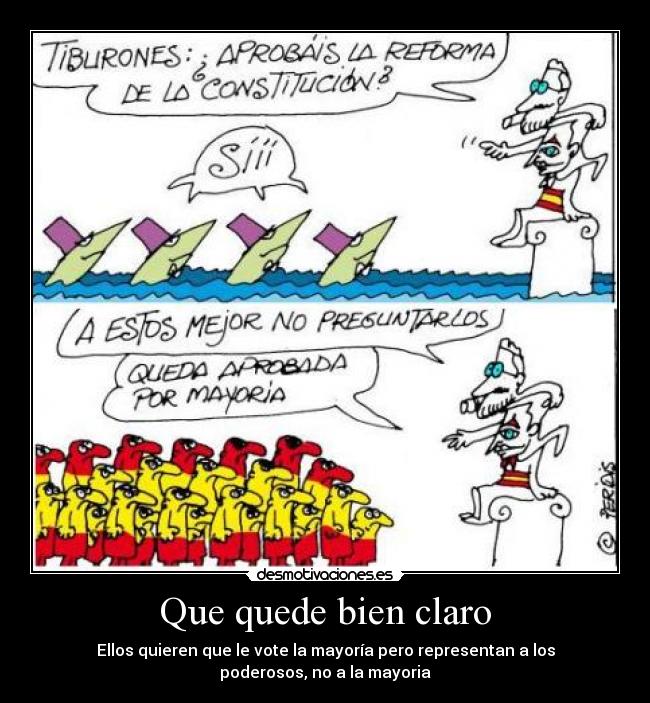 Que quede bien claro -